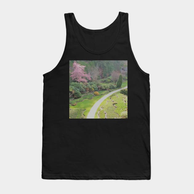 Colorful Gardens Tank Top by TomikoKH19